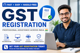 do professional gst registration and gst consultation in india