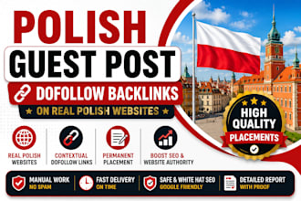 publish polish guest post with dofollow backlinks on polish websites