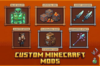 create a custom minecraft mod