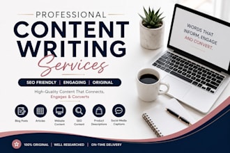 write engaging blog posts, articles and website content