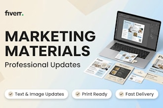 professionally update your marketing materials and more
