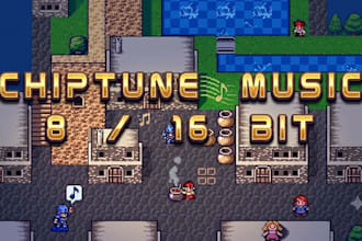make 8 and 16 bit music for your videogame megadrive snes