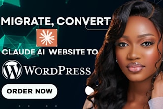 convert claude ai website to wordpress migrate claude ai to wordpress wix
