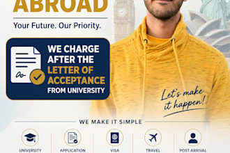 help student to study abroad
