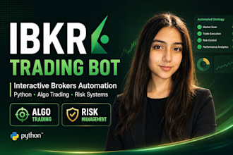 develop ibkr API trading bot using python