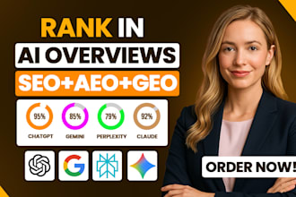 build ai visibility score to rank website in chatgpt, gemini claude GEO aeo SEO