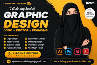 design professional business post for your company