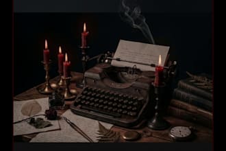 write original dark poetry with deep symbolism and atmosphere