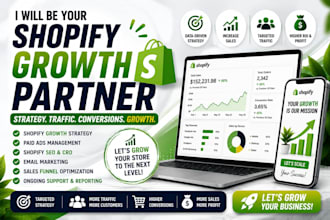 do shopify growth partner andbrand visibility and conversion