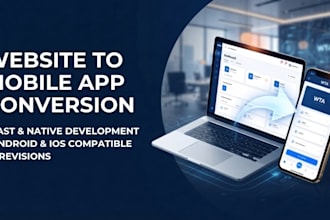 convert responsive website to native android webview app