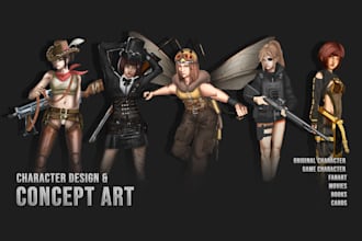 design characters for games