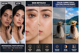 professionally retouch and enhance your photos