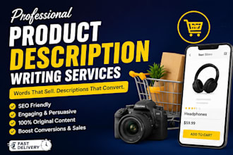 provide product descriptions and product research private label