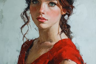 paint renaissance art oil painting portrait