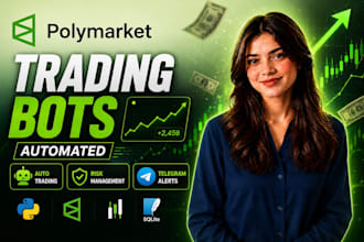 develop polymarket trading bot using python API