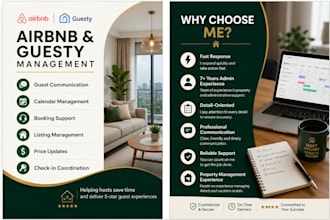 be manage your airbnb guesty and booking com listings