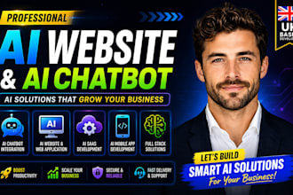 do ai website development, full stack website, full stack ai software