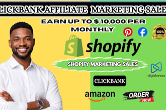 do clickbank affiliate marketing promote shopify website