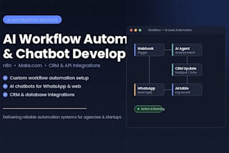 build ai agents using n8n, make, openai and API integrations