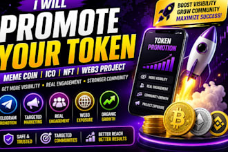 do crypto token promotion, web3 marketing, ico