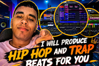 produce hip hop and trap beats for you