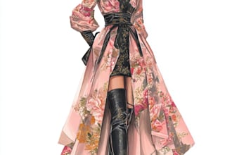 draw fashion illustration of clothes
