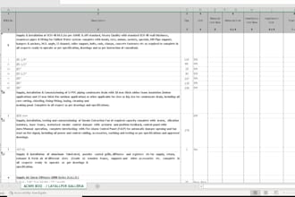 mep quantity takeoff and boq using planswift and excel