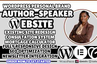 author website, speaker website, personal brand website, personal website