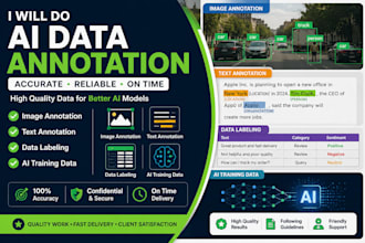 do ai data annotation, data labeling, image and text annotation