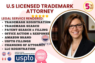 us licensed trademark lawyer  startup and business protection