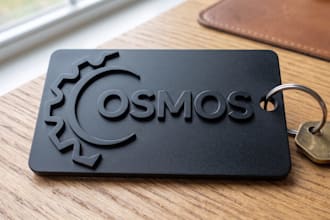 convert your 2d logo into a 3d printable stl keychain or sign