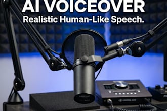 create realastic voice with ai