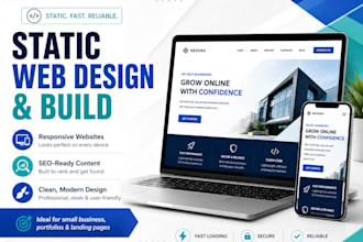 create professional website designs and SEO friendly content