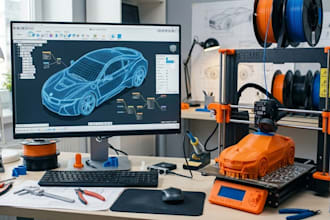 design 3d car model vehicle modeling automotive 3d design stl for 3d printing