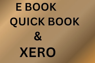 handle e book, quick book, and xero