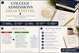 review and edit your college admissions essay