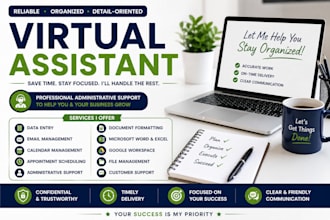 be your virtual assistance for administrative support