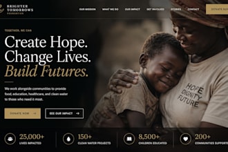 design squarespace nonprofit website charity website ngo donation fundraising