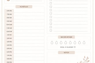 design printable planners,journals and canva templates