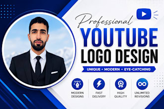 design a professional logo for your channel