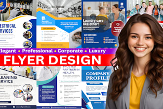 redesign edit update or create business flyer design