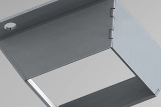 industrial cad designs, sheet metal models, cnc ready files, for manufacturing