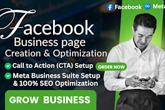 create, setup and optimize professional facebook page