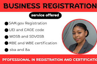 do sam gov registration, uei, cage code and sba certifications