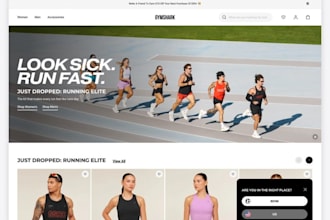 design fashion website, clothing website, beauty website
