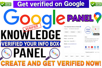 create a google knowledge panel or graph for any category