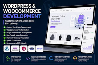 fix any wordpress or woocommerce issue