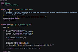 build a custom web scraper for data scraping and mining