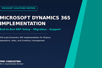 deliver end to end microsoft dynamics 365 erp implementation
