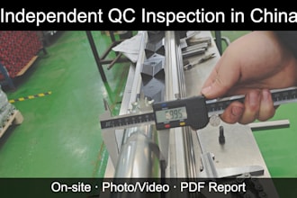 do pre shipment inspection for your products in china